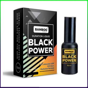 Chai Xịt Bamboo Black Power, Chống Xuất Tinh Sớm Nam Giới Chính Hãng (chai 15ml)