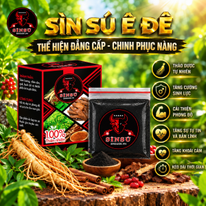 Sìn Sú Bột Đen – Kéo Dài Thời Gian Quan Hệ Nam Giới ( Gói 1 Gram)