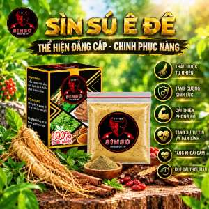 Sìn Sú Bột Vàng – Kéo Dài Thời Gian Quan Hệ Nam Giới ( Gói 1 Gram)