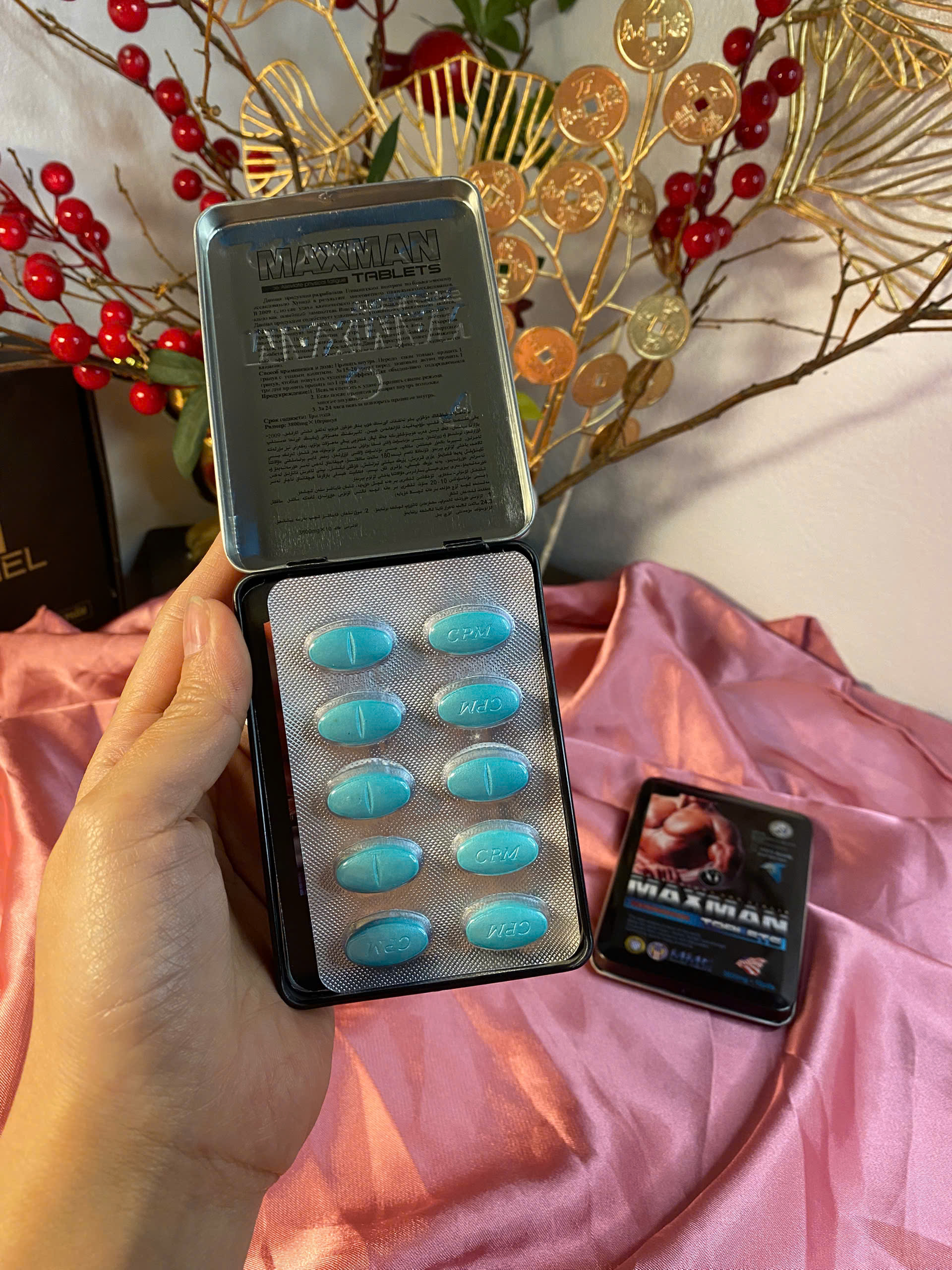 Thuốc Cường Dương Maxman hộp 10 viên