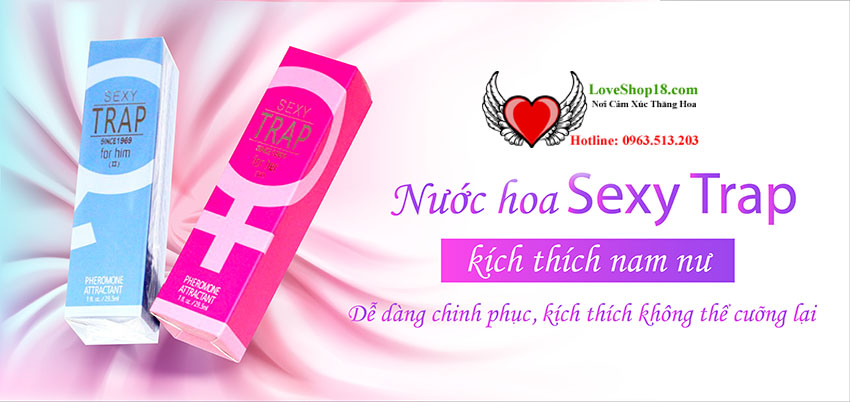 Nước Hoa Sexy Trap For Her, Hỗ Trợ Tăng Ham Muốn Nữ