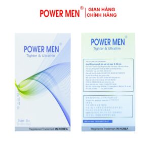 Bao cao su Powermen Tighter & Ultrathin 49mm – hộp 12 chiếc
